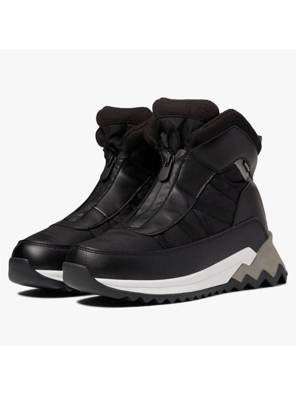 Cougar Womens Swizzle Black Leather Waterproof Sneakers Boots - NWT